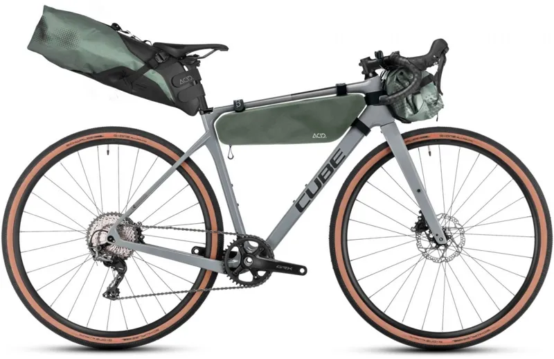 Acid Pack Pro 15 Handlebar Bag in Black/Green-9